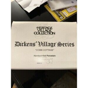 Department 56 Dickens Christmas Village Shop, Cobb Cottage